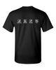 profitlinq black shirt w/ large profitlinq logo on front.