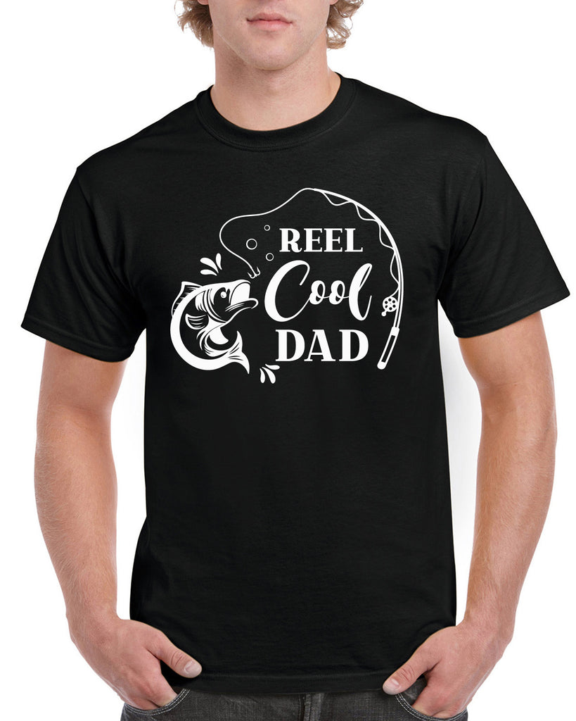 REEL Cool Dad Graphic Design Shirt – StickerDad & ShirtMama