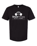 struck fitness next level - next level - ideal crew tee - 1800 - w/ white out logo