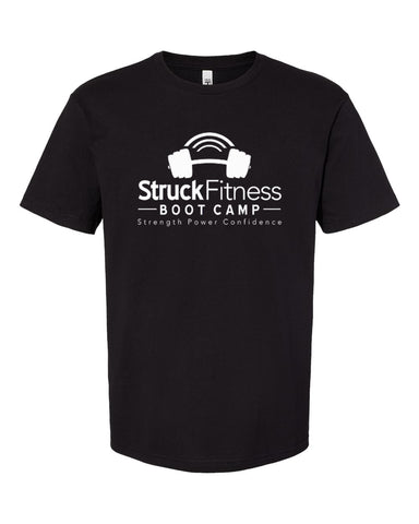 Struck Fitness Next Level - Next Level - Ideal Crew Tee - 1800 - w/ Black Out Logo