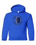 bloomingdale pta royal heavy blend™ hooded sweatshirt - 18500 w/ bloom b logo on front