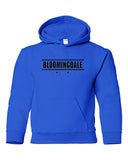 bloomingdale pta royal heavy blend™ hooded sweatshirt - 18500 w/ bloomingdale pride logo on front