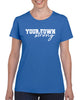 your town strong customizable graphic design shirt