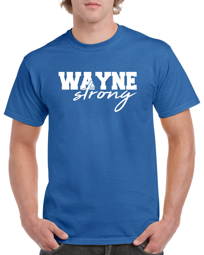 wayne strong graphic design shirt