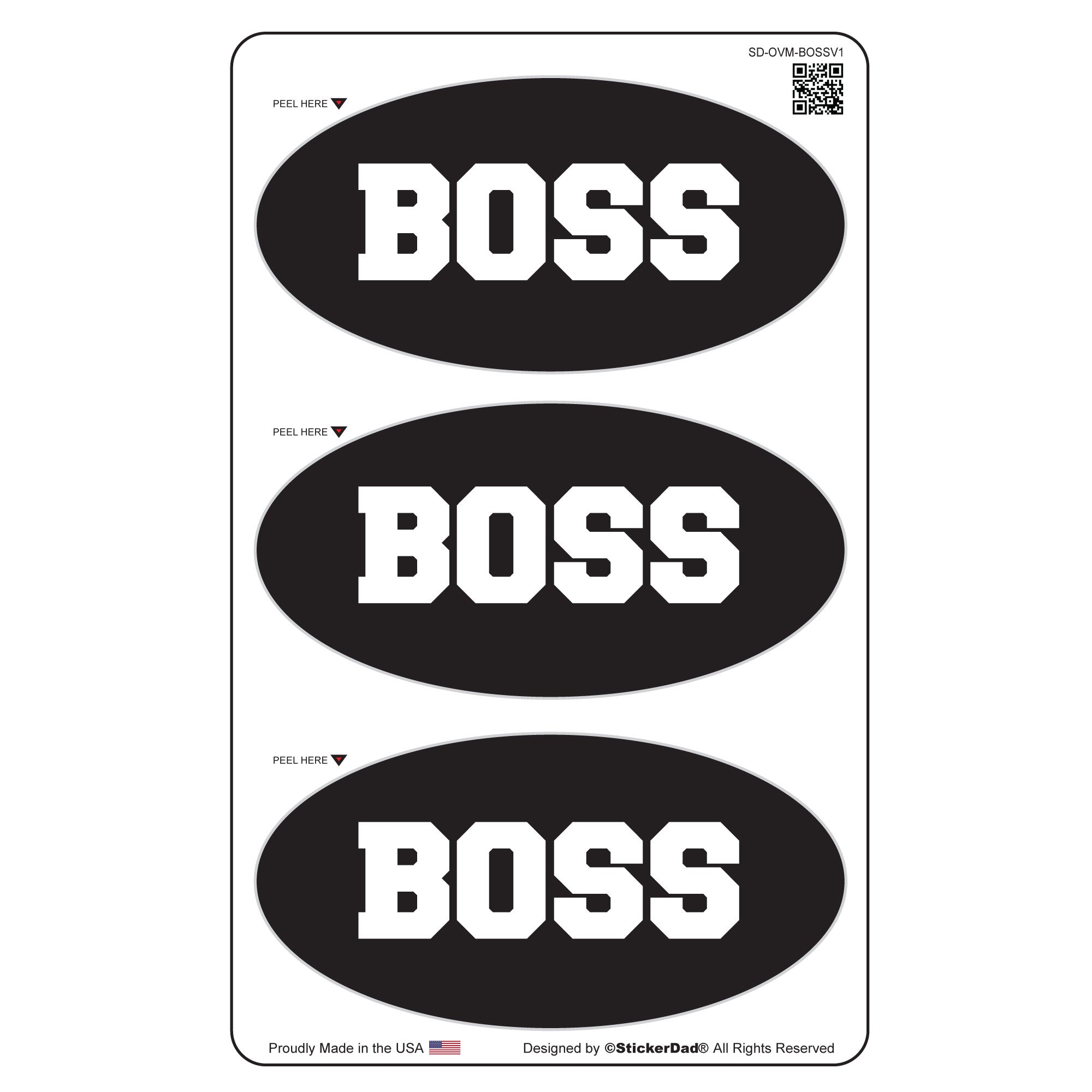 BOSS Oval Minis 3