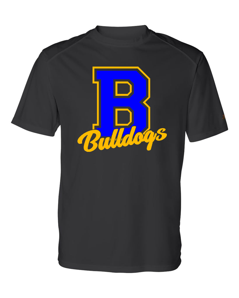 butler bulldogs black b-core t-shirt - 2120 w/ butler "b" bulldogs design