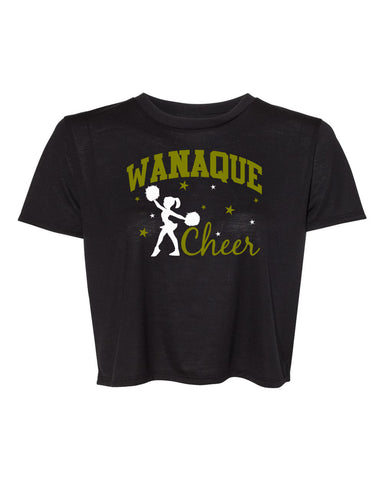 Wanaque Cheer Heavy Cotton Long Sleeve Tee w/ Together We Fight Design Front & Back.