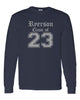 Ryerson Middle School Navy Long Sleeve Tee w/ Class of (YOUR YEAR) V2 Design on Front