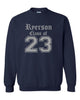 Ryerson Middle School Navy JERZEES - NuBlend® Crew Neck Sweatshirt w/ Class of (YOUR YEAR) V2 Design on Front