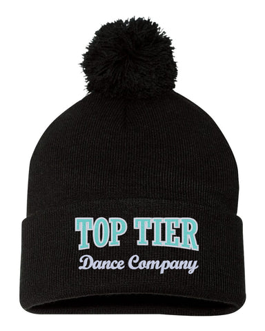TOP TIER Dance Black JERZEES - Nublend® Billboard Hooded Sweatshirt - 98CR w/ Top Tier Dance Company Logo on Front