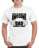 this is what an awesome dad looks like - graphic  design shirt