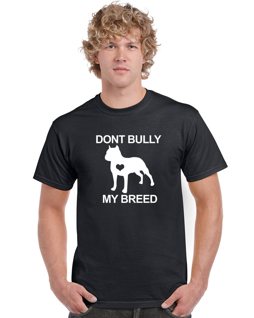 don't bully my breed v1 graphic transfer design shirt