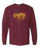 duffy's tavern gildan - heavy cotton™ long sleeve t-shirt  w/ duffy's logo v1 on front