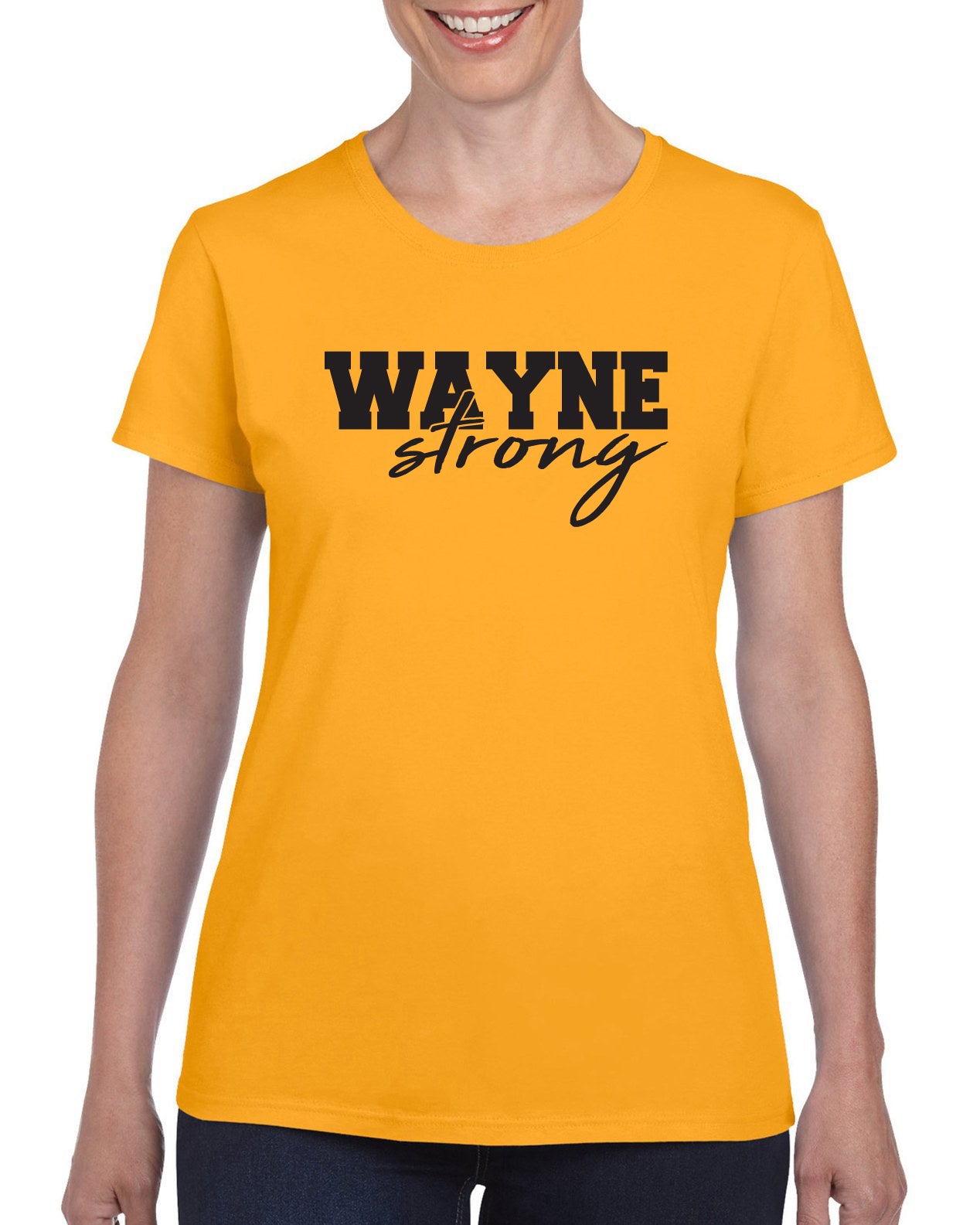 Wayne Strong Wayne Strong Graphic Design Shirt – StickerDad & ShirtMama