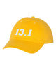 13.1 unstructured baseball style cap