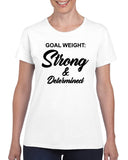 goal weight v1 graphic transfer design shirt
