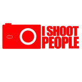 i shoot people photographer v1 single color transfer type decal
