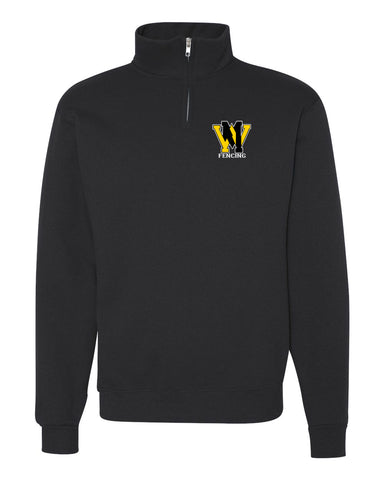 West Milford Fencing Stoked Tonal Hoodie w/ Large CROSSED SWORDS Logo on Front.