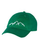 mountains unstructured baseball style cap