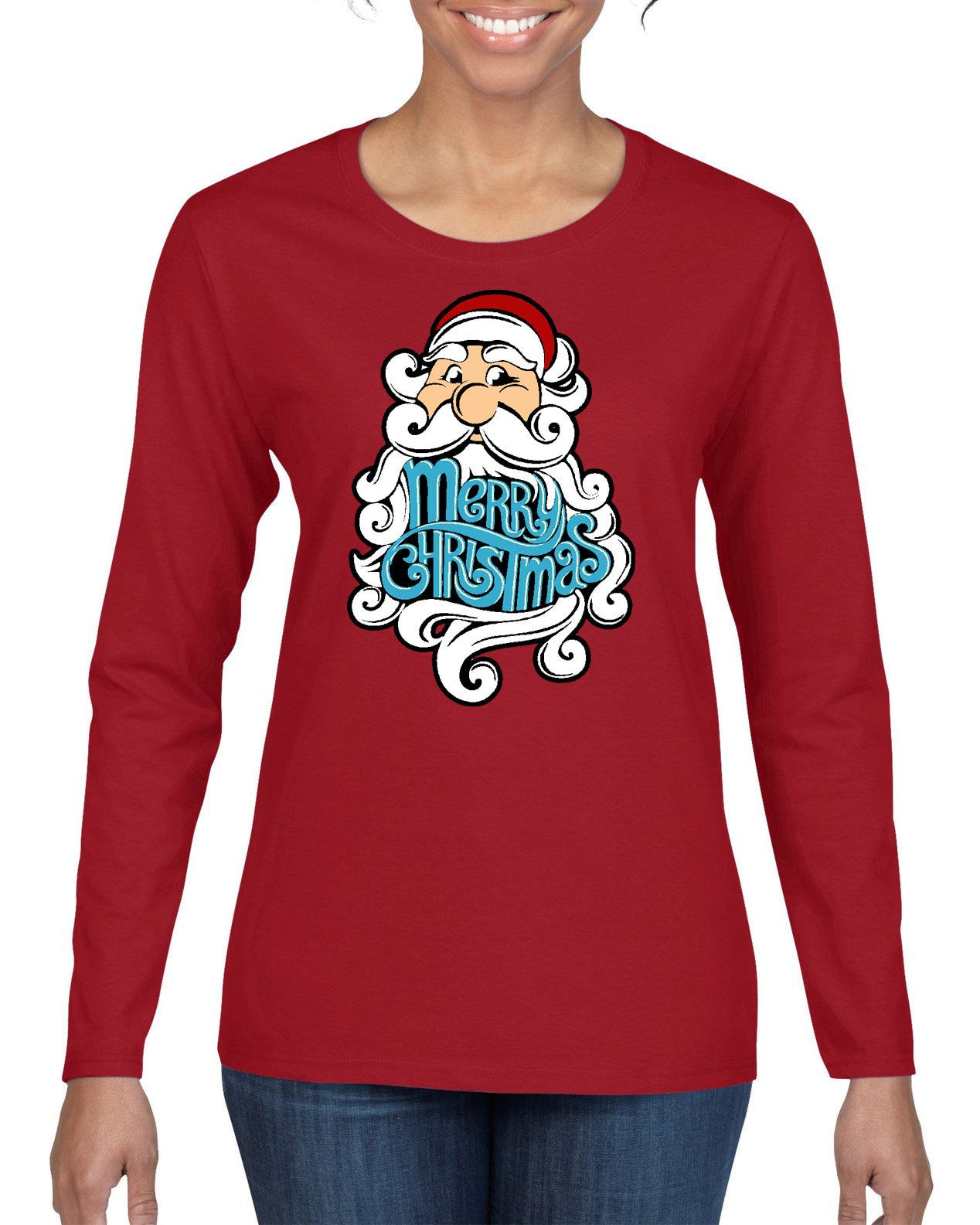 Santa Merry Christmas Design 213 Graphic Design Shirt – StickerDad ...