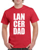 lakeland lancers football lan cer dad graphic design shirt