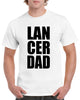 lakeland lancers football lan cer dad graphic design shirt