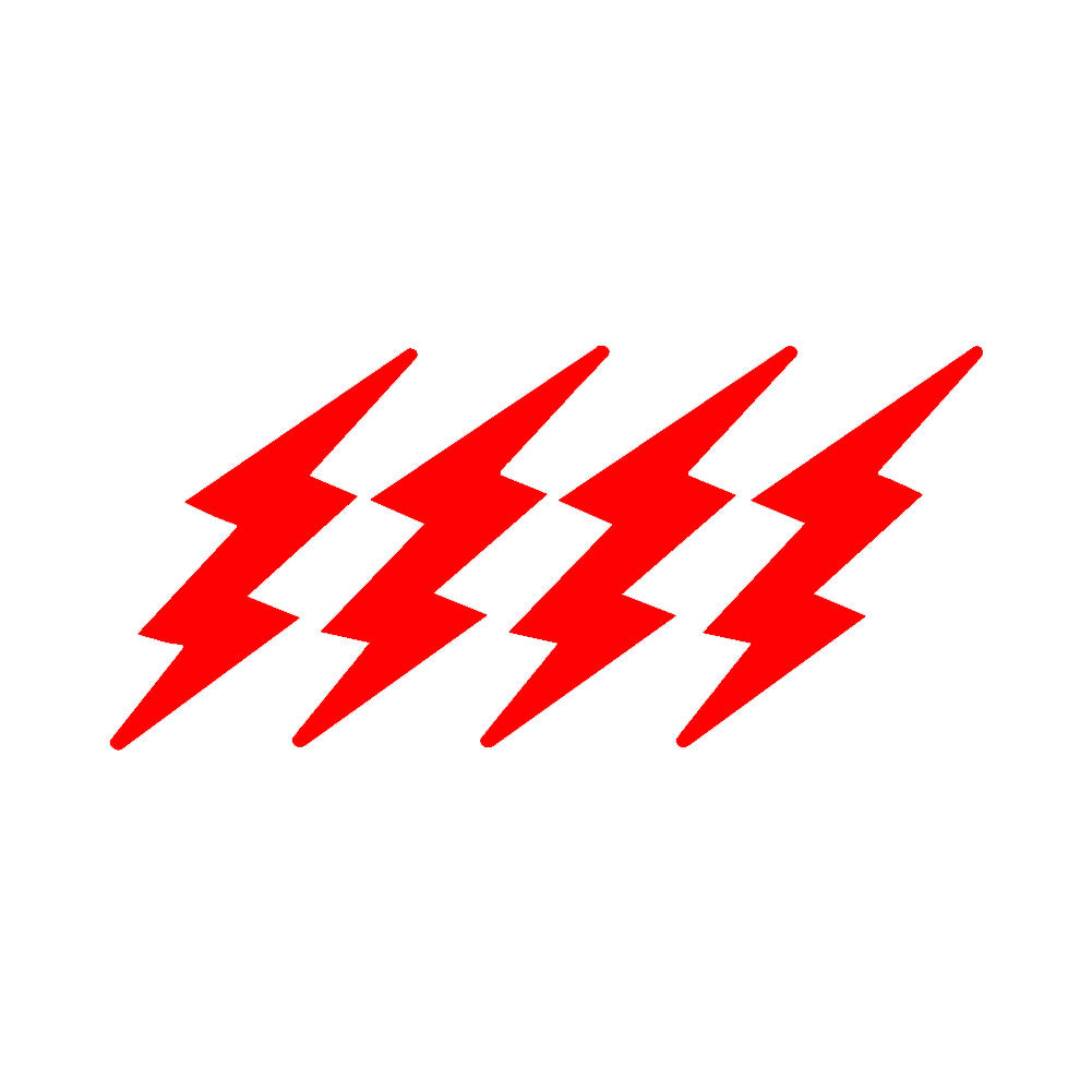Non-Binary Lightning Bolt Pride Vinyl Decal - 4 Inch Colorful Sticker For Cars, Laptops, Windows