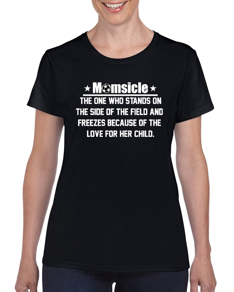 momsicle soccer funny graphic transfer design shirt