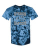 Ryerson School Navy-Columbia Dyenomite - Crystal Tie-Dyed T-Shirt - 200CR w/ V1 Design on Front