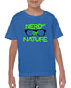 nerdy by nature graphic design shirt