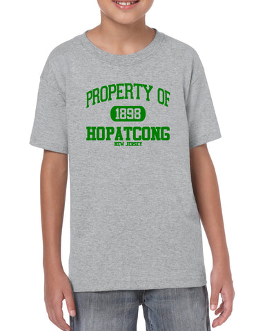 Hopatcong Short Sleeve Tee w/ Large Front Logo Graphic in GLITTER