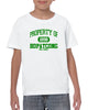 hopatcong short sleeve tee w/ property of hopatcong logo graphic design shirt