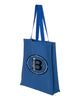 bloomingdale pta royal q-tees - 14l tote bag - q125300 w/ bloom b logo on front