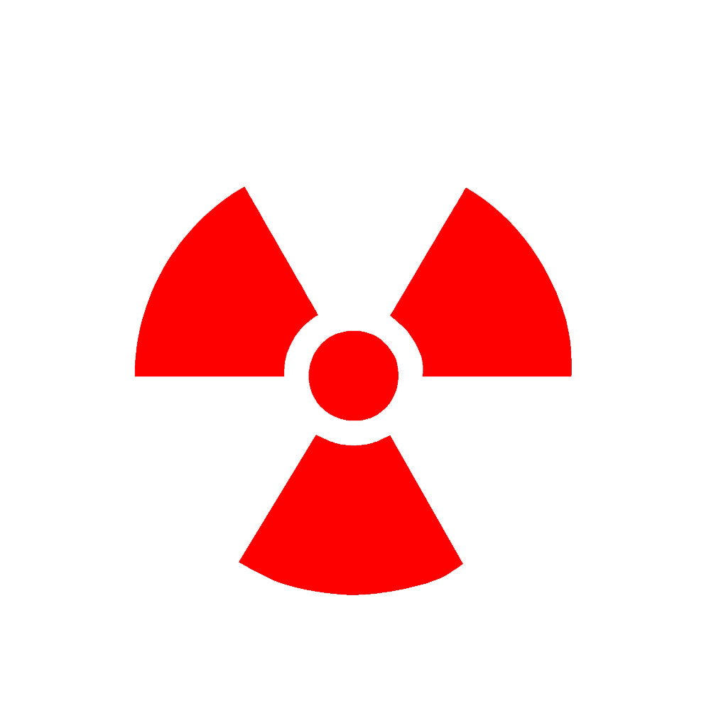 Red Radiation Symbol