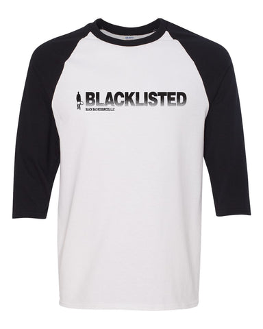 Black Bag Black JERZEES - NuBlend® Sweatpants - 974MPR w/ BLACKLISTED Down Leg.
