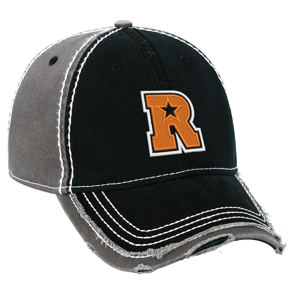 Ringwood Rattlers 2 Tone Hat with Embroidered R Logo on Front ...