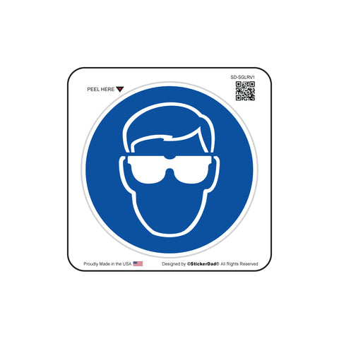 White, Straight, Republican Male  Funny 1" x 4" Hard Hat-Helmet Full Color Printed Decal