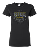 rtcc black t-shirt w/ rtcc spangle burst logo on front.