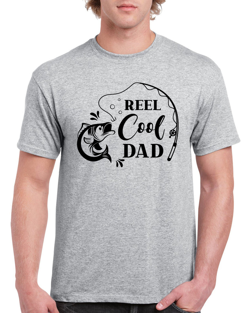 REEL Cool Dad Graphic Design Shirt – StickerDad & ShirtMama