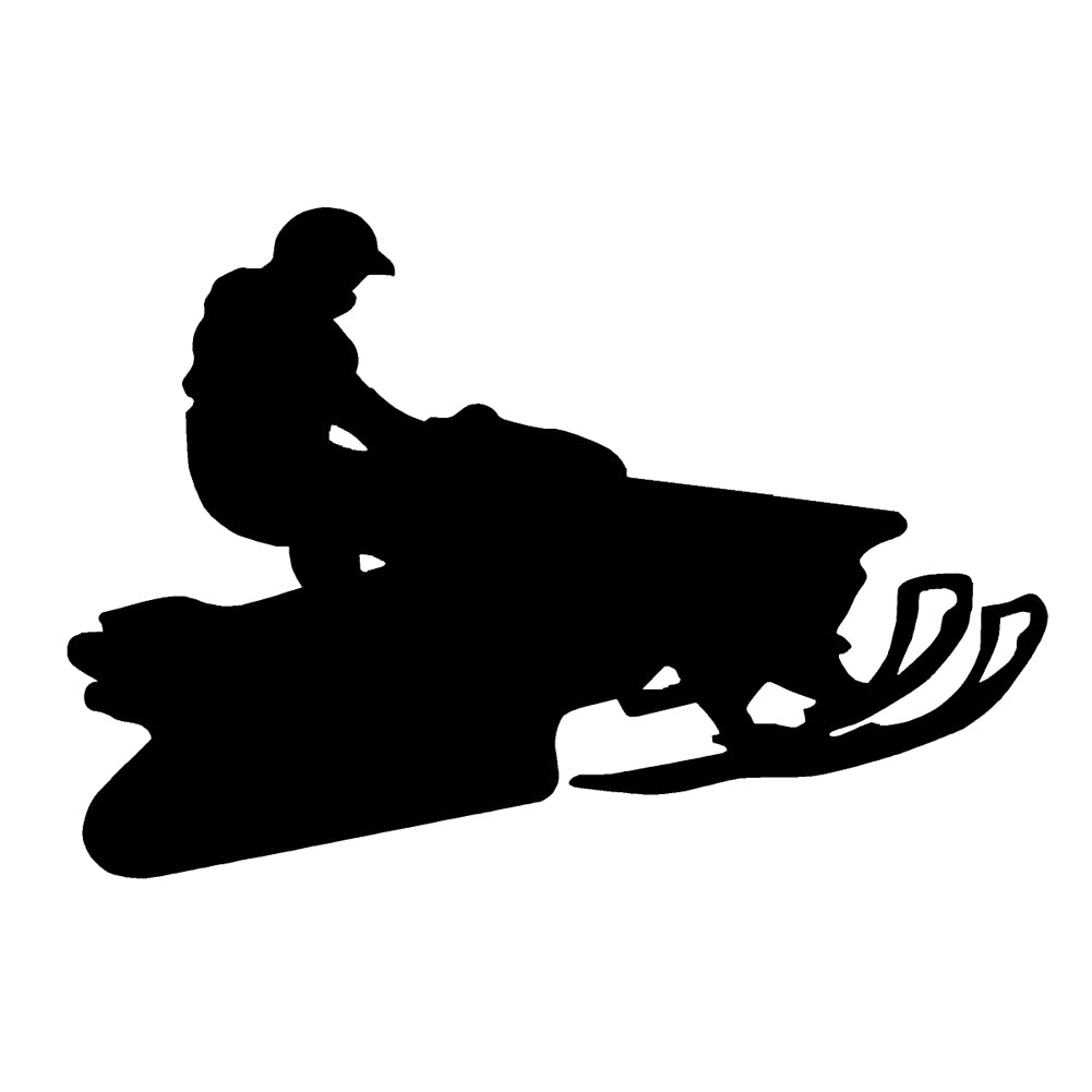 snowmobile jumper v1 single color transfer type decal