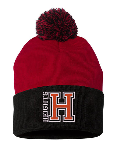 Height Sportsman - 8" Knit Beanie - SP08 w/ HEIGHTS ARC logo on Front.