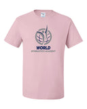 World Gymnastics JERZEES - Dri-Power® 50/50 T-Shirt - 29MR w/ 2 Color Design on Front