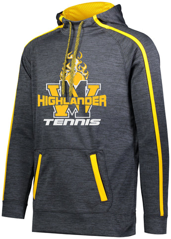 West Milford Tennis Charcoal Short Sleeve Tee w/ WM Tennis 2022 Logo on Front.
