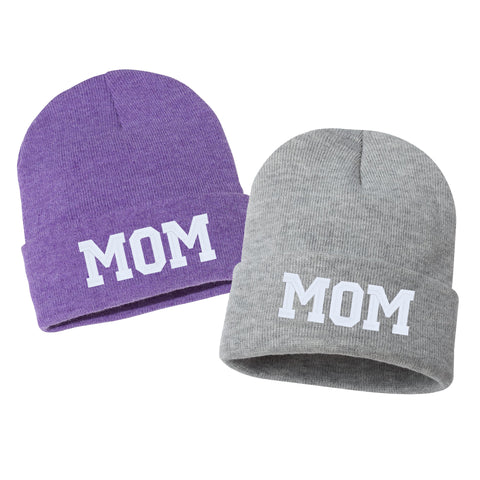 WORLD'S BEST MOM Embroidered Cuffed Beanie Hat