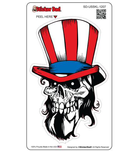 Full Vax Zombie 1057 Full Color 5 inch Printed Vinyl Decal Window Sticker