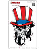 uncle sam skull 1207 full color 5 inch printed vinyl decal window sticker