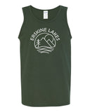 Erskine Lakes Gildan - Heavy Cotton™ Tank Top - 5200 w/ Erskine Lakes Design On Front