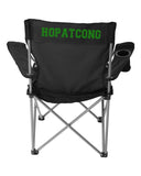 hopatcong all-star chair w/ hopatcong varsity design on back.