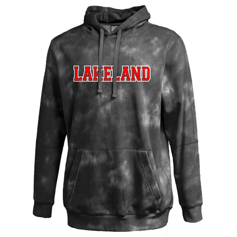 Lakeland Basketball Black Heavy Blend Shirt w/ Lakeland Basketball V3 logo on Front in GLITTER.