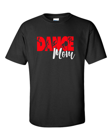 TDC - Red Short Sleeve Tee w/ TDC Comp Dancer Logo on Front.